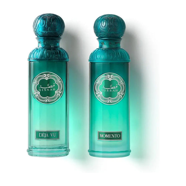 Timeless Set — 2×90mL by Gissah — fragrance bottle photographed on a white background